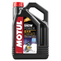 Масло "MOTUL" SnowPower 4T 0W-40 4л. (синтетика)