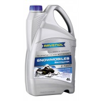 Масло "RAVENOL" Snowmobiles 2T 4л. полусинтетика