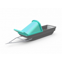 Сани-волокуши с капотом 2400 мм