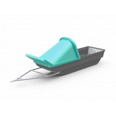 Сани-волокуши с капотом 2400 мм