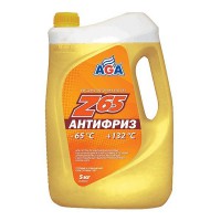 Антифриз AGA Z65 -65 желтый (моноэтиленгликоль) 5кг.