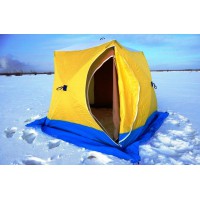 Палатка рыбака КУБ-3 двухслойная (Стэк)