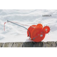 Лебёдка для протяжки сетей подо льдом  