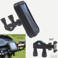 Держатель смартфона на руль мотоцикла, квадроцикла, снегохода