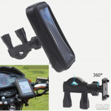 Держатель смартфона на руль мотоцикла, квадроцикла, снегохода