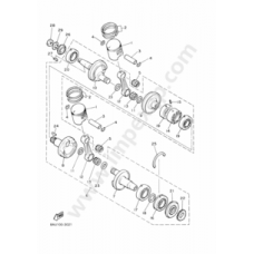 Поршни и коленчатый вал