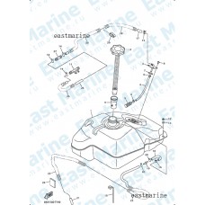 Топливный бак VK540 V