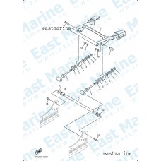 Механизм натяжки гусеницы 
