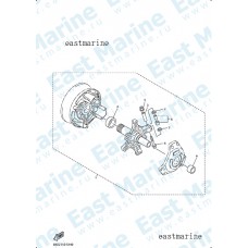 Ремкомплект вариатора VK540 V схема2
