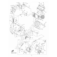 Детали системы охлаждения 11.2008-11.2015г.в.