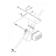 Фонарь задний