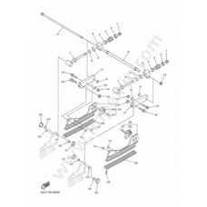 Задняя подвеска, склизы, схема 2 2013-2015 г.в.